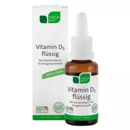 NICAPUR D3-vitamiini neste, 25 ml