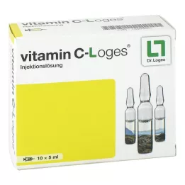 VITAMIN C-LOGES Injektioneste, liuos, 10X5 ml