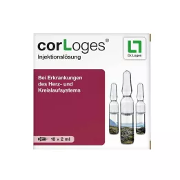 CORLOGES Injektioliuosampullit, 10X2 ml