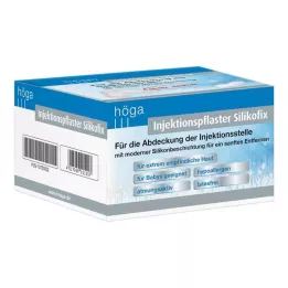 INJEKTIONSPFLASTER Silikofix 2x4 cm Höga, 100 kpl