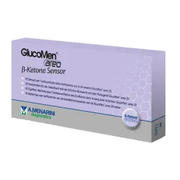 Glucomen areo 2K ß-Ketonianturi testiliuskat, 10 kpl