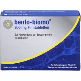 BENFO-biomo 300 mg kalvopäällysteiset tabletit, 30 kpl