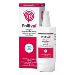 POLLIVAL 0,5 mg/ml silmätippaliuos, 10 ml