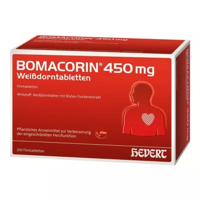 BOMACORIN 450 mg orapihlaja tabletteja, 200 kpl BOMACORIN 450 mg orapihlaja tabletteja, 200 kpl