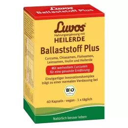 LUVOS Healing Clay Organic Fiber Plus -kapselit, 60 kpl