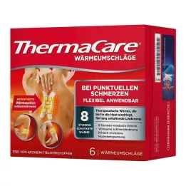 THERMACARE Lämpötyynyt paikalliseen kipuun, 6 kpl