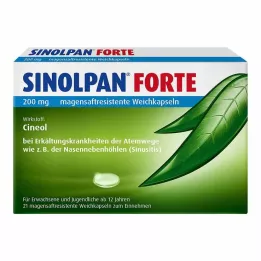 SINOLPAN forte 200 mg enterokapselit, pehmeät kapselit, 21 kpl