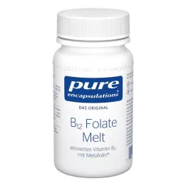 PURE ENCAPSULATIONS B12 Folaattisulatetabletit, 90 kpl