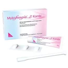 MYKOFUNGIN 3 yhdistelmä 200 mg emätintablettia + 10 mg/g Cre., 1 pakkaus