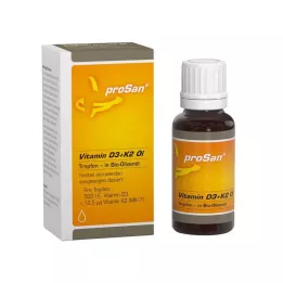 Prosan D3-vitamiini + K2 öljy, 20 ml