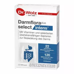 DARMFLORA plus Select intens -kapselit, 40 kpl