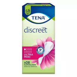 TENA LADY Hienovaraiset lisäosat ultra mini, 28 osaa