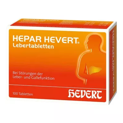 HEPAR HEVERT Maksatabletit, 100 kpl