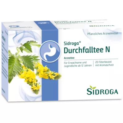 SIDROGA Erilainen Tea N -suodatinpussi, 20x1,5 g