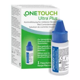ONE TOUCH Ultra Plus -kontrolliliuosalusta, 3,8 ml