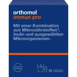 Orthomol Immuunipro rakeet ja kapselit, 15 kpl