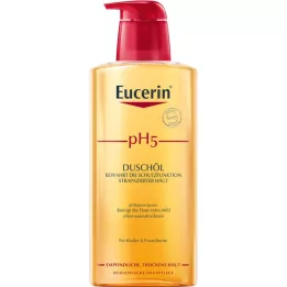 Eucerin PH5 suihkuöljy M.Pump herkkä iho, 400 ml