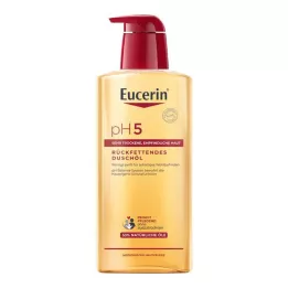 EUCERIN pH5 suihkuöljy herkälle iholle pumpulla, 400 ml