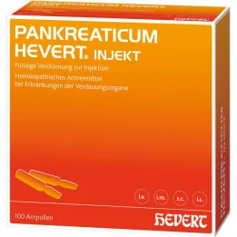 Pankreacum Hevert Injektoidut ampullit, 100 kpl