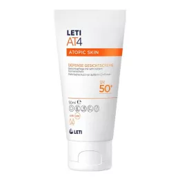 LETI AT4 Defense -kasvovoide SPF 50+, 50 ml