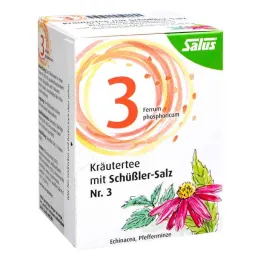 Yrttitee Schüssler-suolalla nro 3 Salus Fbtl.(15 kpl)