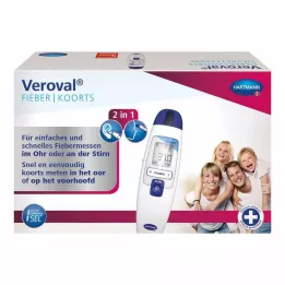 VEROVAL 2in1 Infrapunakuumelämpömittari, 1 kpl