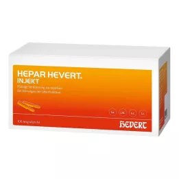 HEPAR HEVERT injektioampullit, 100X2 ml