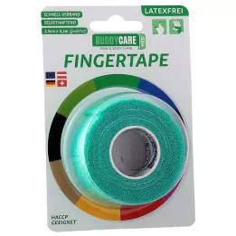 FINGERTAPE lateksiton BUDDYCARE MED vihreä, 1 kpl