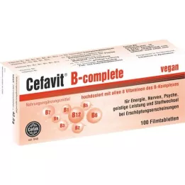 CEFAVIT B-täydet kalvopäällysteiset tabletit, 100 kpl