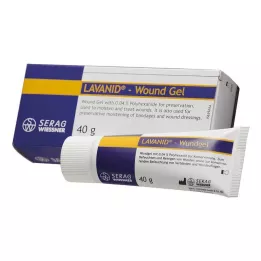 LAVANID Haavageeli, jossa on 0,04 % poliheksanidia, 1 x 40 g