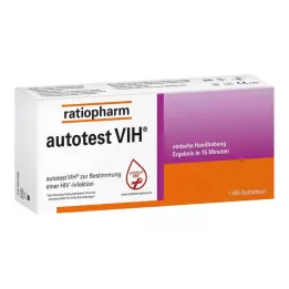 AUTOTEST VIH HIV-Itsetestaus ratiopharm, 1 kpl