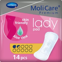 MOLICARE Premium Lady Pad 1,5 tippaa, 14 kpl