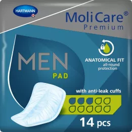 MOLICARE Premium MEN Pad 3 Drops, 14 kpl