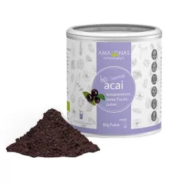 ACAI 100 % orgaaninen jauhe ilman kantoaineita, 80 g