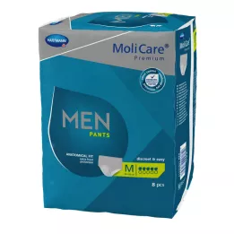MOLICARE Premium MEN Housut 5 Drops M, 8 kpl