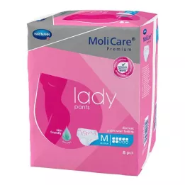 MOLICARE Premium Lady Pants 7 tippaa M, 8 kpl