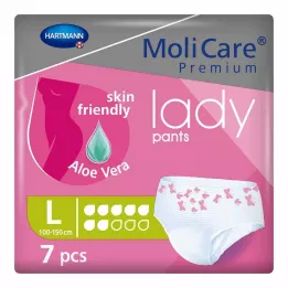MOLICARE Premium Lady Pants 7 tippaa L, 7 kpl
