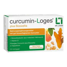 CURCUMIN-LOGES plus Boswellia-kapselit, 120 kpl