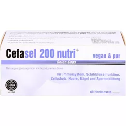 CEFASEL 200 Nutri Selen-Caps, 60 kpl