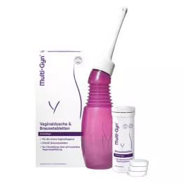 MULTI-GYN Emätinsuihkun yhdistelmäpakkaus poretabletit, 1 P