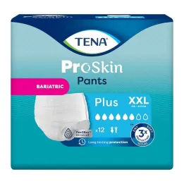 TENA Bariatric Plus -housut XXL inkontinenssiin, 12 kpl