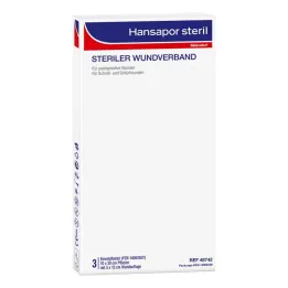 Hansapor steriili haavasidos 10x20 cm (3 kpl)