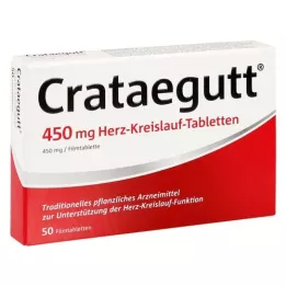 CRATAEGUTT 450 mg sydän- ja verisuonitabletteja, 50 kpl