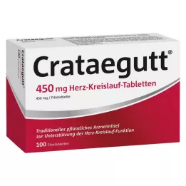 CRATAEGUTT 450 mg sydän- ja verisuonitabletit, 100 kpl