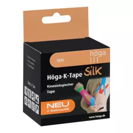 HÖGA-K-TAPE Silkki 5 cmx5 m l.fr.skin kinesioli.Teippi, 1 kpl