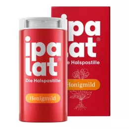 IPALAT Kurkkutabletit hunaja miedo ilman mentolia sokeriton, 40 kpl