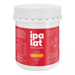 IPALAT Kurkkutabletit hunaja miedo ilman mentolia sokeriton, 400 kpl