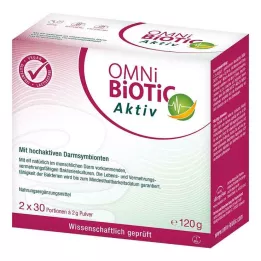 OMNI BiOTiC aktiivijauhe, 2X60 g