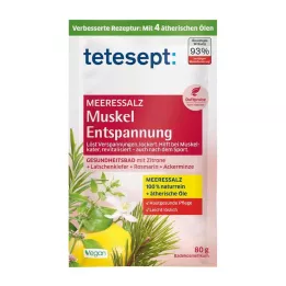 Tetesept Meri Suolan lihasten rentoutuminen, 80 g