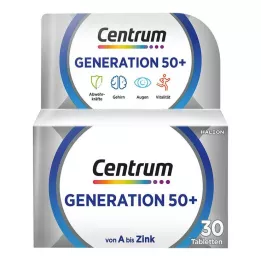 CENTRUM Sukupolvi 50+ tabletit, 30 kpl
